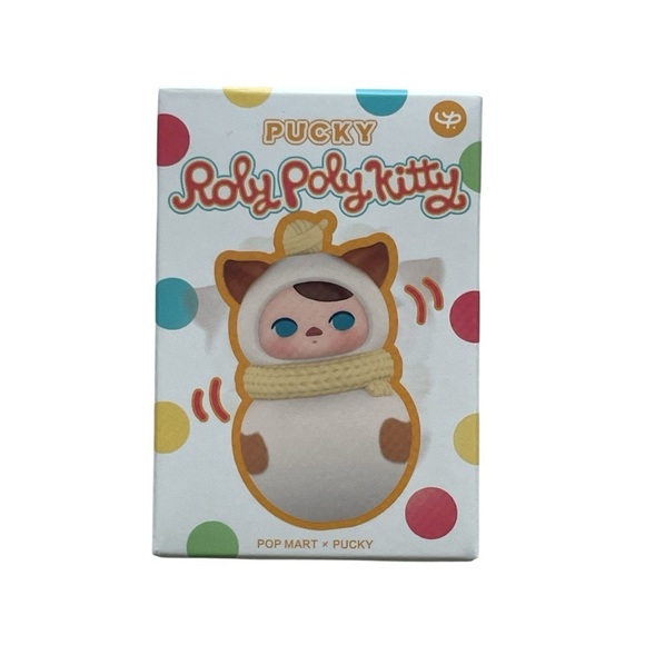 Pop Mart PUCKY Roly-Poly Kitty Series Figures - Picture 3 of 7